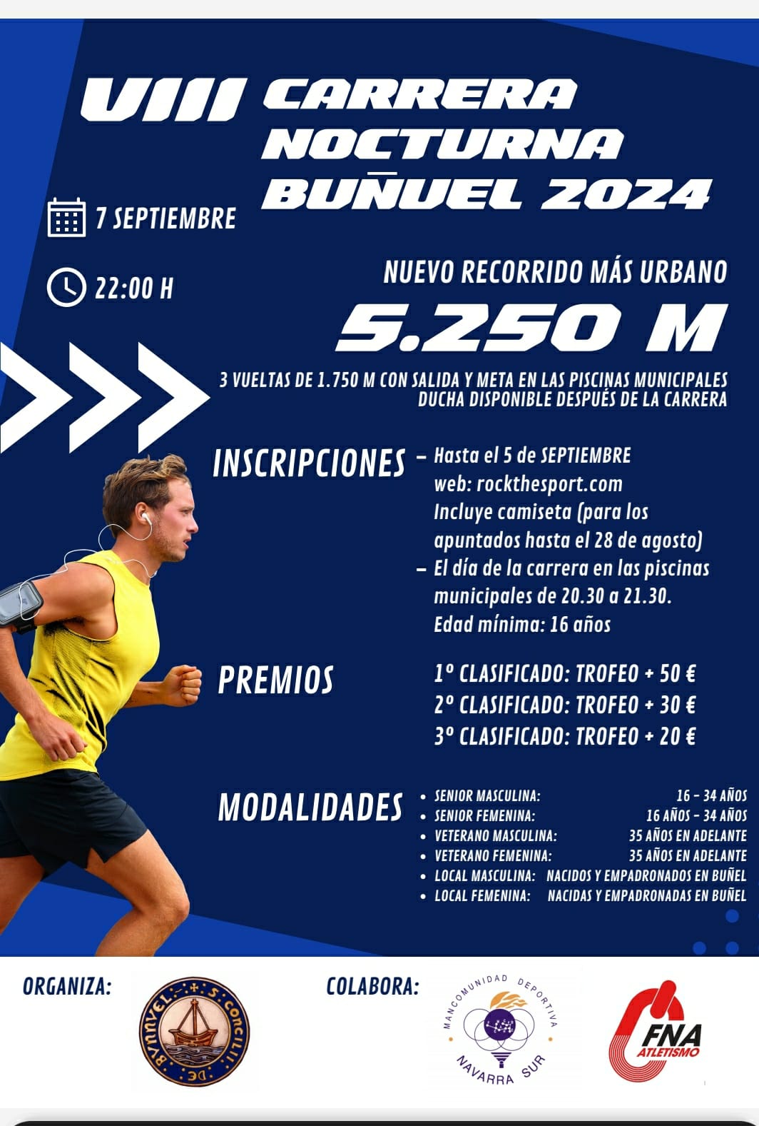 Pr&oacute;ximas competiciones de Ruta